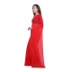 Generic Women's Dyed Solid Saree With Unstitched Blouse 5.5Mtr (Red) Generic Women's Dyed Solid Saree With Unstitched Blouse 5.5Mtr (Red)