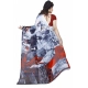 Generic Women's Faux Georgette Printed Saree With Unstitched Blouse 5.5Mtr (Black) Generic Women's Faux Georgette Printed Saree With Unstitched Blouse 5.5Mtr (Black)