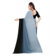 Generic Women's Georgette Solid Saree With Unstitched Blouse 5.5Mtr (Grey) Generic Women's Georgette Solid Saree With Unstitched Blouse 5.5Mtr (Grey)