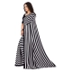 Generic Women's Faux Georgette Printed Saree With Unstitched Blouse 5.5Mtr (Black) Generic Women's Faux Georgette Printed Saree With Unstitched Blouse 5.5Mtr (Black)