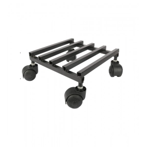 Generic Iron Wheel Pot Stand For Planters Square Shape Stand 