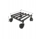 Generic Iron Wheel Pot Stand For Planters Square Shape Stand Generic Iron Wheel Pot Stand For Planters Square Shape Stand