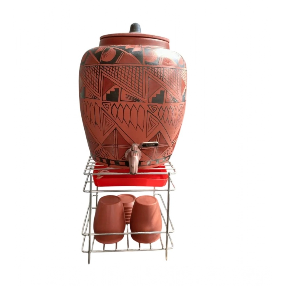 Generic Stainless Steel Matka Stand Rustproof &amp; Waterproof Pot Stand For Kitchen