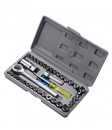 Generic Carbon Steel 40 Pcs Tool Kit Set for Automobile Repair