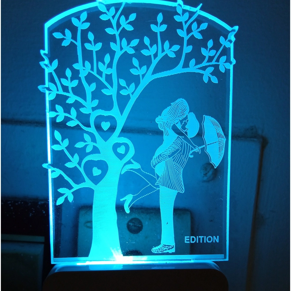 Generic Romantic Couple AC Adapter Night Lamp Generic Romantic Couple AC Adapter Night Lamp