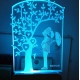 Generic Romantic Couple AC Adapter Night Lamp Generic Romantic Couple AC Adapter Night Lamp