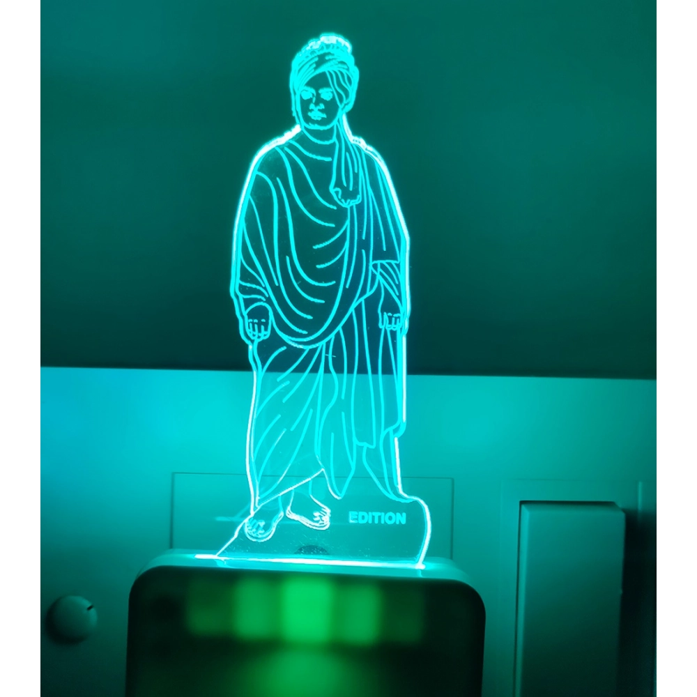 Generic Vivekanandha Statue AC Adapter Night Lamp Generic Vivekanandha Statue AC Adapter Night Lamp