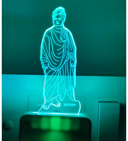 Generic Vivekanandha Statue AC Adapter Night Lamp