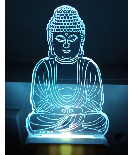 Generic Gautam Buddha AC Adapter Night Lamp