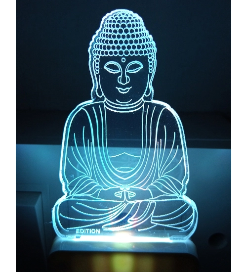 Generic Gautam Buddha AC Adapter Night Lamp