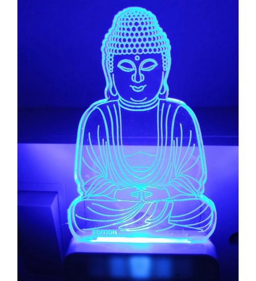 Generic Gautam Buddha AC Adapter Night Lamp
