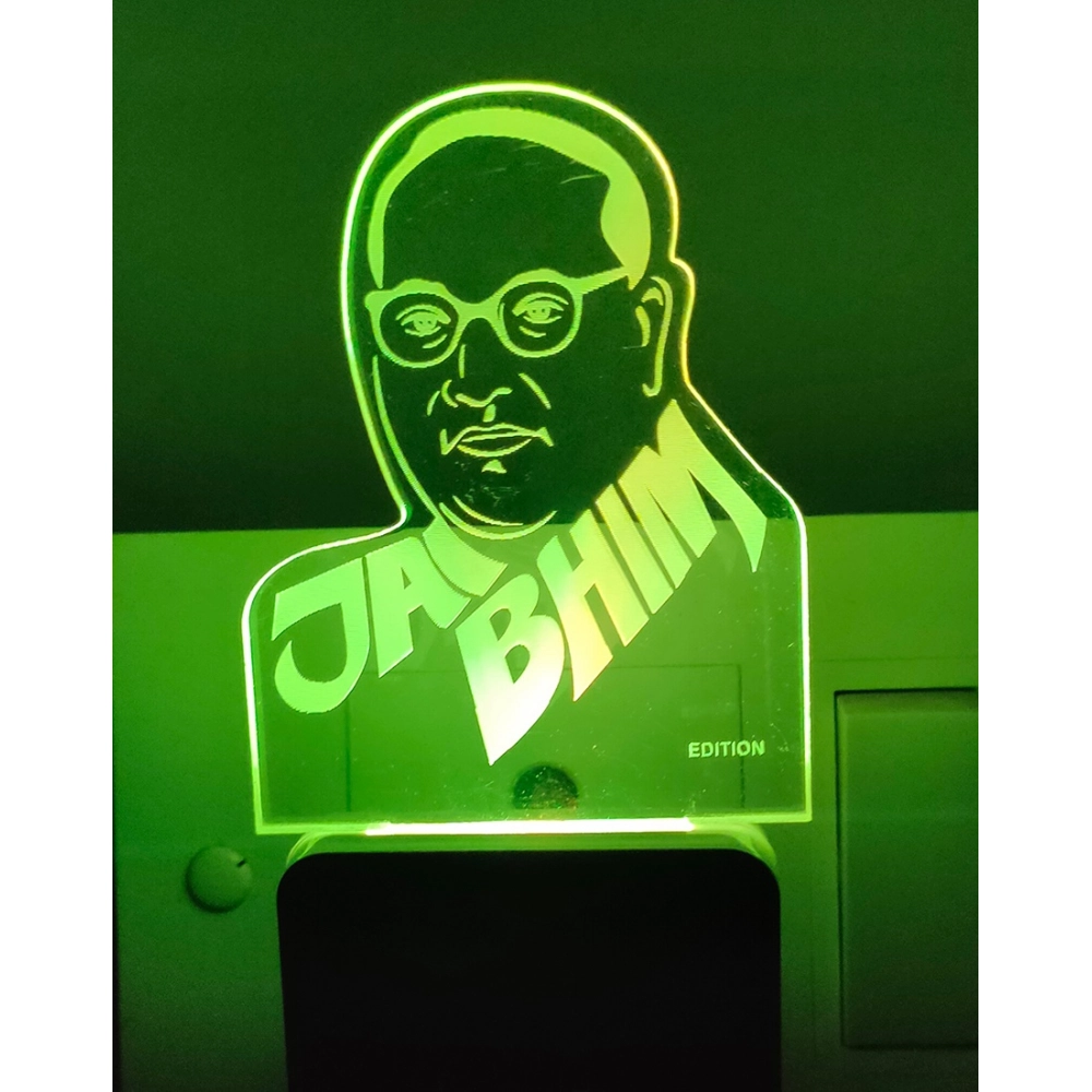 Generic Dr Ambedkar AC Adapter Night Lamp Generic Dr Ambedkar AC Adapter Night Lamp