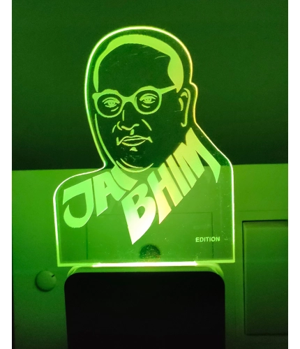 Generic Dr Ambedkar AC Adapter Night Lamp