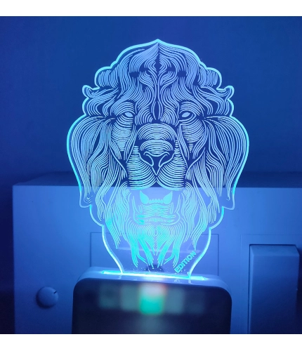Generic Big Lion AC Adapter Night Lamp