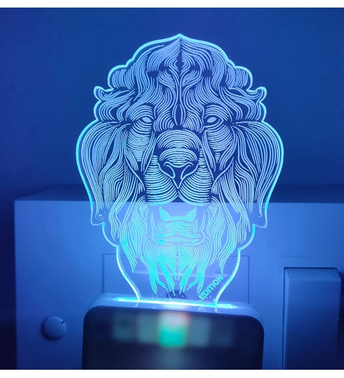 Generic Big Lion AC Adapter Night Lamp
