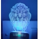 Generic Big Lion AC Adapter Night Lamp Generic Big Lion AC Adapter Night Lamp