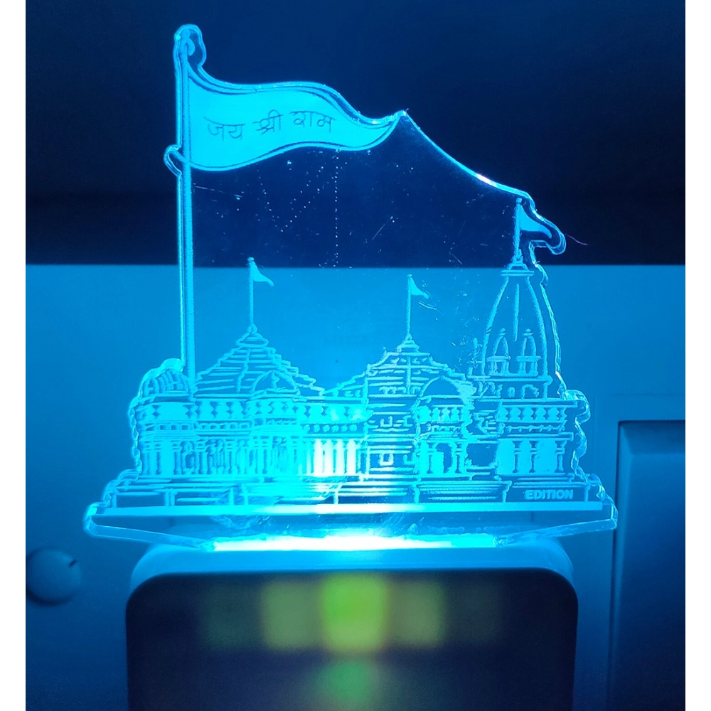Generic Jain Temple AC Adapter Night Lamp Generic Jain Temple AC Adapter Night Lamp
