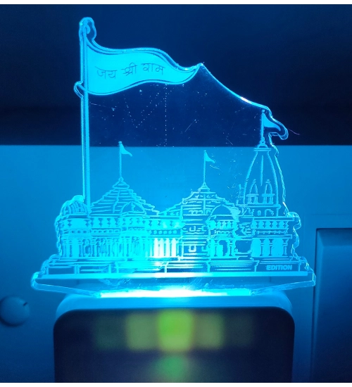 Generic Jain Temple AC Adapter Night Lamp