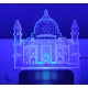 Generic Taj Mahal AC Adapter Night Lamp