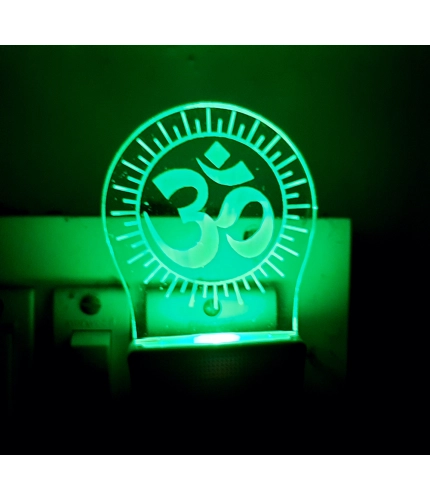 Generic Om Mantra AC Adapter Night Lamp