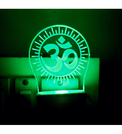Generic Om Mantra AC Adapter Night Lamp