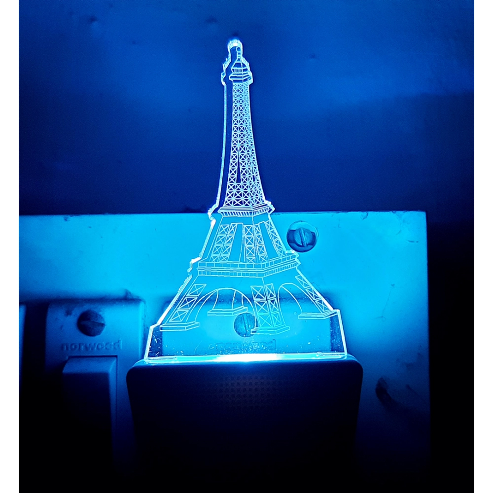 Generic Eiffel tower AC Adapter Night Lamp Generic Eiffel tower AC Adapter Night Lamp