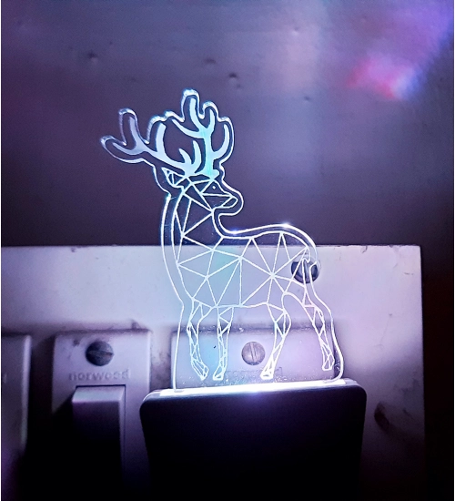 Generic Deer AC Adapter Night Lamp