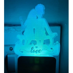 Generic Love AC Adapter Night Lamp