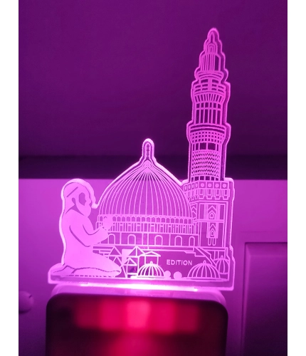 Generic Islamic Namaz AC Adapter Night Lamp Generic Islamic Namaz AC Adapter Night Lamp