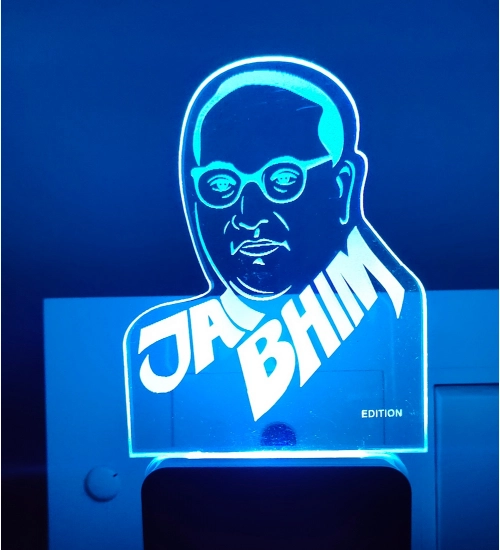 Generic Dr Ambedkar AC Adapter Night Lamp