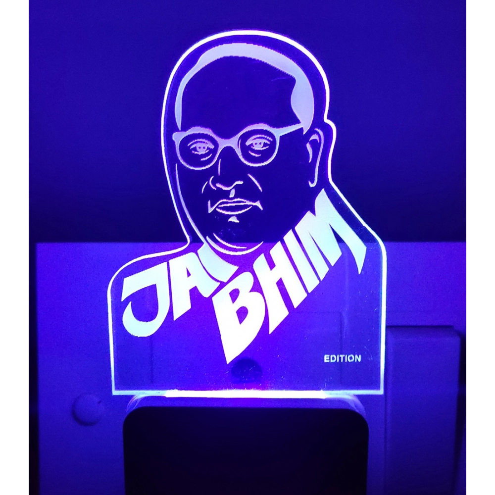 Generic Dr Ambedkar AC Adapter Night Lamp Generic Dr Ambedkar AC Adapter Night Lamp