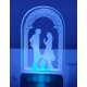 Generic Romantic Love Couple AC Adapter Night Lamp Generic Romantic Love Couple AC Adapter Night Lamp