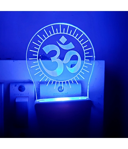 Generic Om Mantra AC Adapter Night Lamp