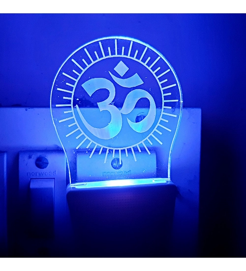 Generic Om Mantra AC Adapter Night Lamp