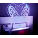 Generic Classic Butterfly AC Adapter Night Lamp Generic Classic Butterfly AC Adapter Night Lamp