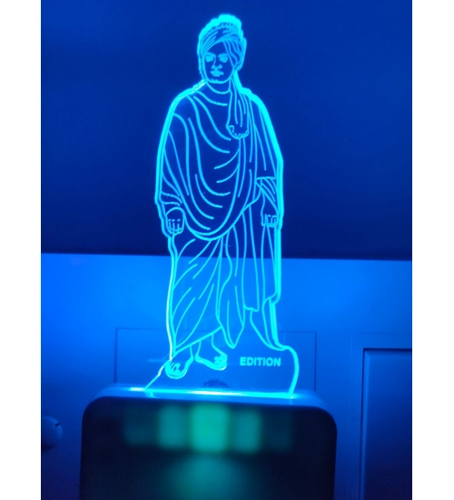 Generic Vivekanandha Statue AC Adapter Night Lamp