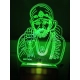Generic Shridi Sai Baba AC Adapter Night Lamp Generic Shridi Sai Baba AC Adapter Night Lamp