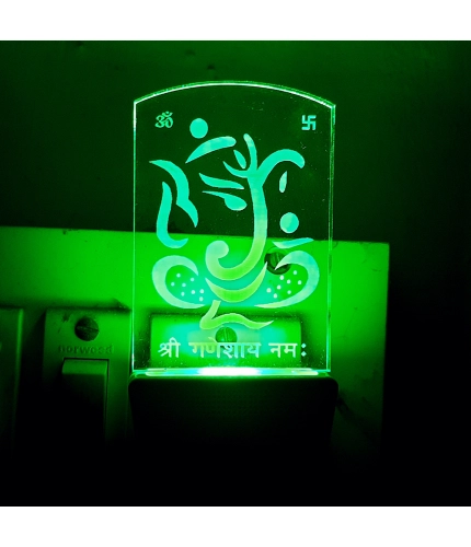 Generic Designer Ganesha AC Adapter Night Lamp Generic Designer Ganesha AC Adapter Night Lamp
