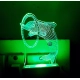 Generic Circle With Dolphin AC Adapter Night Lamp Generic Circle With Dolphin AC Adapter Night Lamp