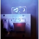 Generic Love Is With Half Moon AC Adapter Night Lamp Generic Love Is With Half Moon AC Adapter Night Lamp