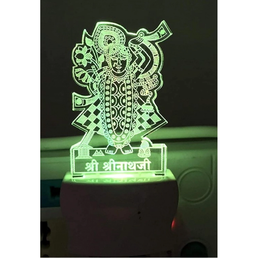 Generic Shreenath Ji AC Adapter Night Lamp Generic Shreenath Ji AC Adapter Night Lamp