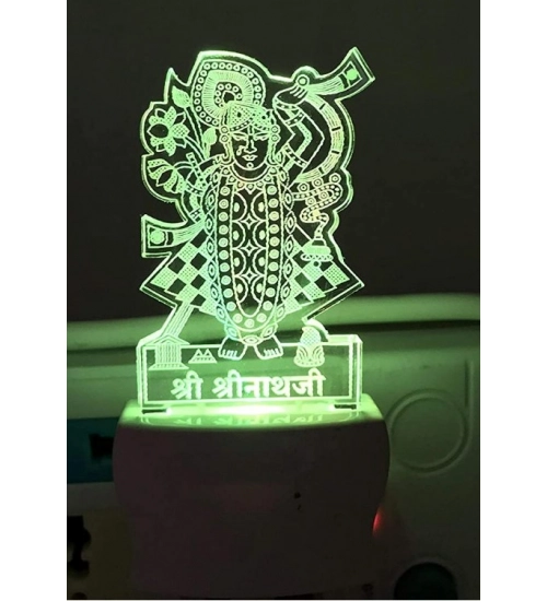 Generic Shreenath Ji AC Adapter Night Lamp