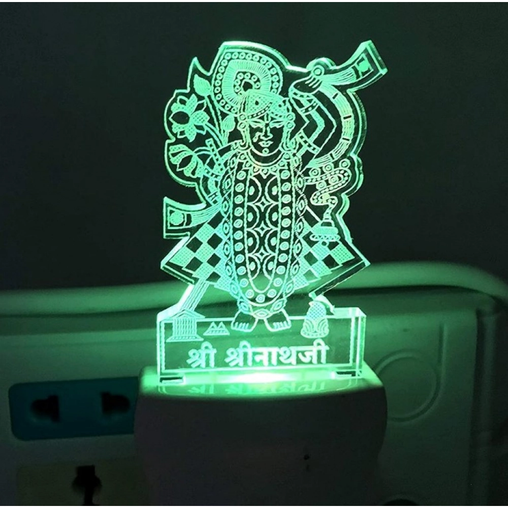 Generic Shreenath Ji AC Adapter Night Lamp Generic Shreenath Ji AC Adapter Night Lamp