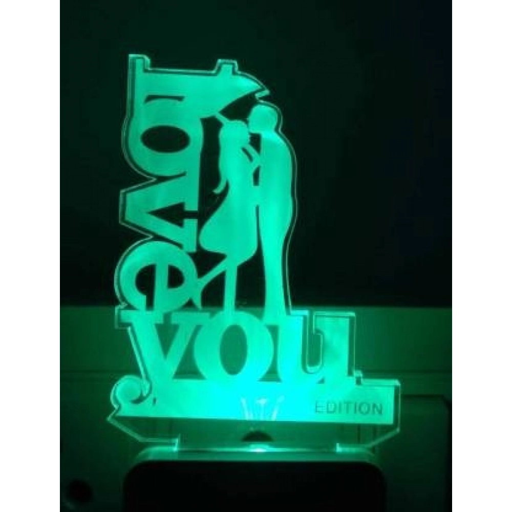 Generic Love you Couple AC Adapter Night Lamp Generic Love you Couple AC Adapter Night Lamp