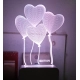 Generic Heart Balloons AC Adapter Night Lamp Generic Heart Balloons AC Adapter Night Lamp