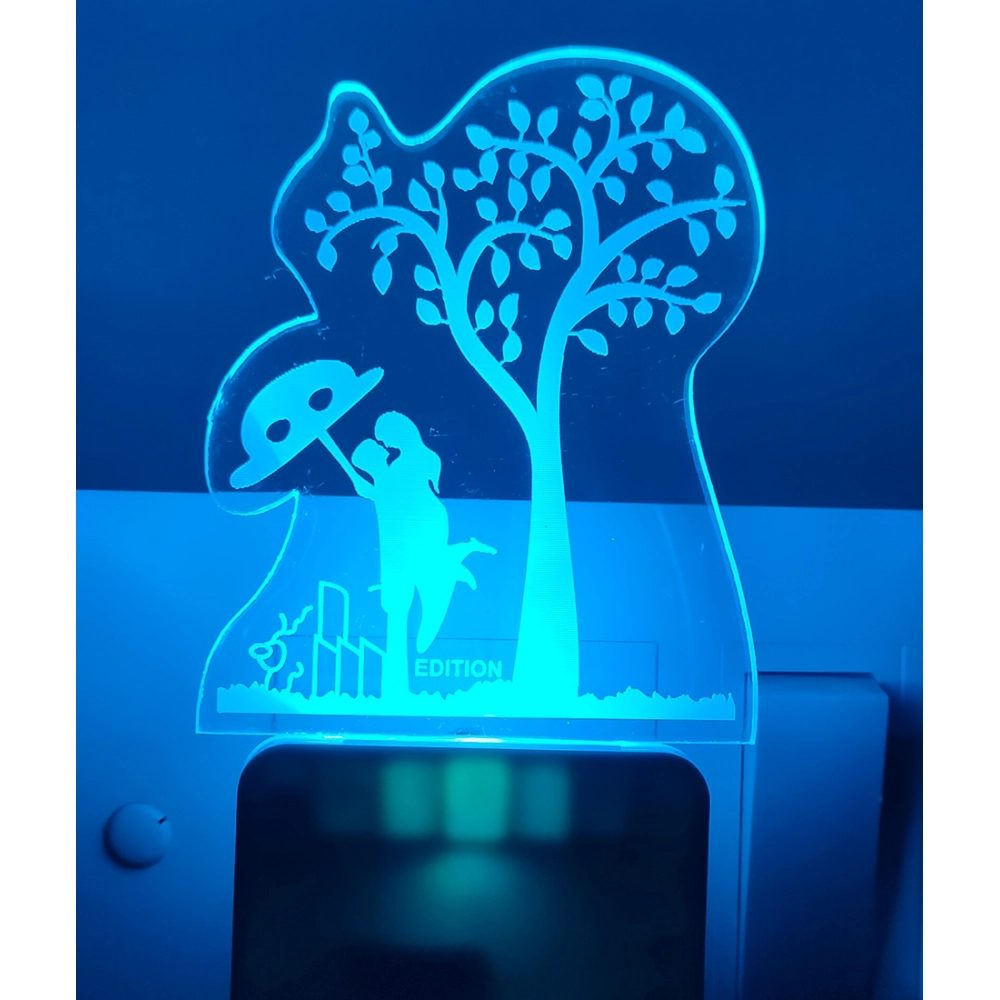 Generic Romantic Couple Under Tree AC Adapter Night Lamp Generic Romantic Couple Under Tree AC Adapter Night Lamp
