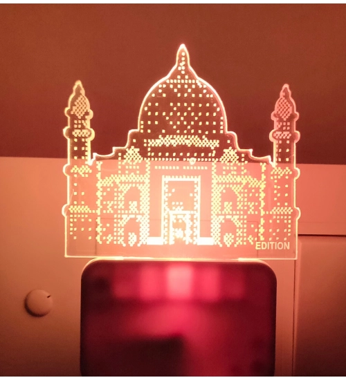 Generic Taj Mahal AC Adapter Night Lamp