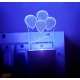 Generic Fly With Dream Balloons AC Adapter Night Lamp Generic Fly With Dream Balloons AC Adapter Night Lamp