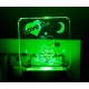 Generic Love Is With Half Moon AC Adapter Night Lamp Generic Love Is With Half Moon AC Adapter Night Lamp
