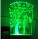 Generic Romantic Couple AC Adapter Night Lamp Generic Romantic Couple AC Adapter Night Lamp